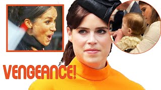 VENGEANCE! Meg In Deep Shock As Princess Eugenie Gives Birth To Her 2nd Ch*ld On Archie Birthday