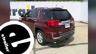 etrailer | How to Install: Curt Trailer Hitch Receiver on your 2017 GMC Terrain