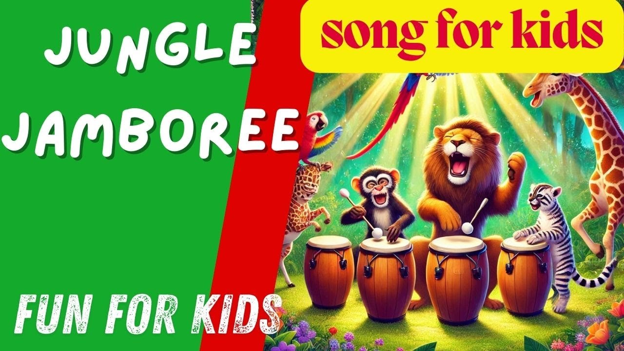 Jungle Jamboree Song For Kids Youtube