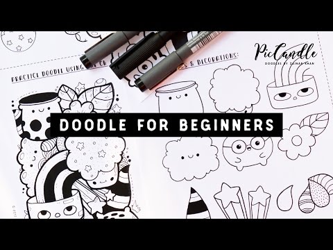 Doodle for Beginners | Draw with Me Step-by-Step Doodle for Beginners | Draw with Me Step-by-Step