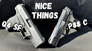 Walther Q4 SF vs Walther P88 C: Nice Things