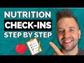 How To Do Nutrition Coaching Check-Ins (Step By Step)