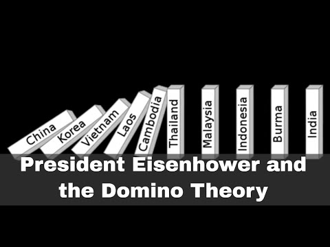 How did Eisenhower stop the spread of communism?