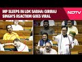 Rahul Gandhi Sleeping In Lok Sabha | Giriraj Singh Reacts After Opposition MP Caught Sleeping In LS