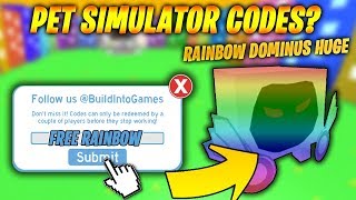 Dominus Pet Codes Pet Simulator Videos 9tubetv - roblox code for dominus