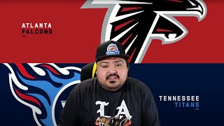 Will Levis Debut | Atlanta Falcons vs. Tennessee Titans Game Highlights Reaction | NFL 2023 Week 8