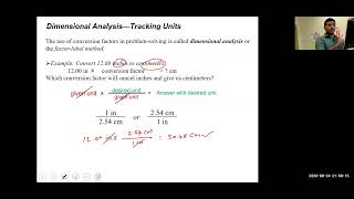 CHEM 221Z | 1.4 Dimensional Analysis: Strategic Multi-Step Problem Solving & Tracking Units