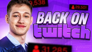 I'M BACK ON TWITCH!! - Stream Highlight | OG Mantuu