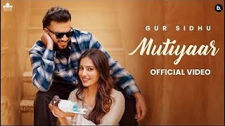 MUTIYAAR (Animated Music Video) Gur Sidhu |Jasmeen Akhtar | Ginni Kapoor | New Punjabi Song 2024