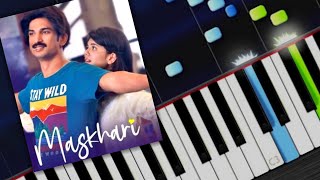 Maskari Song Piano Notes | Dil Bechara | A.R.Rahman | Sushant, Sanjana | Amitabh B