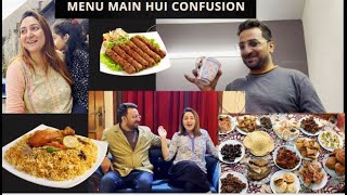 Aaj Iftaar Menu Main Hui Confusion || Ramazan Vlog || Iman and Moazzam Vlogs
