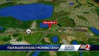 FHP: 4 injured in Sumter County crash