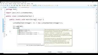 11) JAVA LinkedHashSet