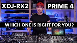 Pioneer DJ XDJ-RX2 vs Denon DJ Prime 4 - Which one is right for you?
