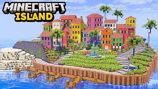 I Built an Italian City in Minecraft Island Survival