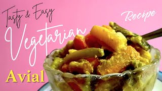 pure veg tasty easy recipe vegetarian avial #food #recipe #trending @tastytech