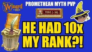 99 PvP might be dead but it's alive in our hearts (Wizard101 Promethean Myth)