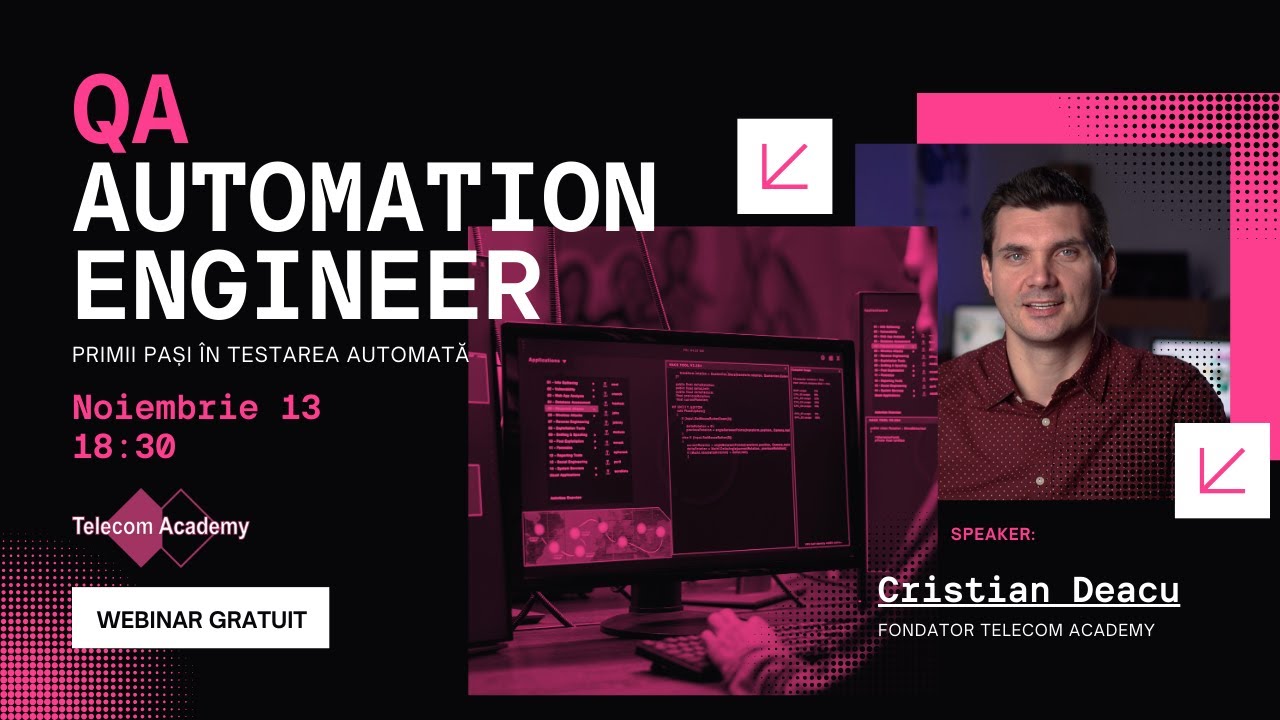 Qa Automation Engineer Webinar Youtube