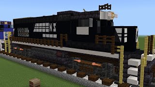 Minecraft Norfolk Southern GP15 Locomotive Tutorial