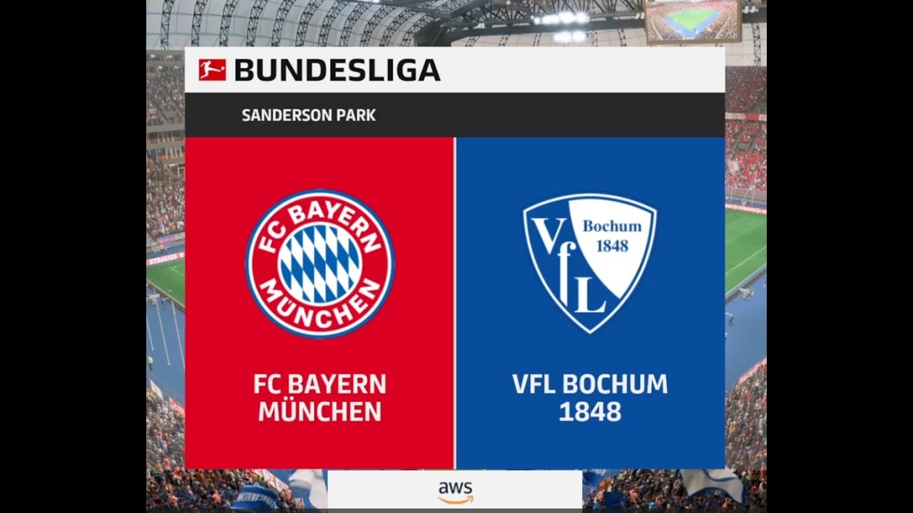 Bayern Munich Vs Bochum | Bundesliga 23/24 | FIFA 23 Xbox - YouTube