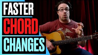 How to get faster chord changes on guitar for beginners