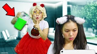 เท สไลม์ แกล้งเพื่อน!! 💖 DIY Slime