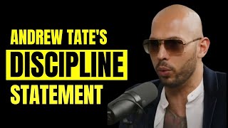 DISCIPLINE WITH ANDREW TATE ACHIEVING YOUR GOALS #Andretate