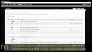 Downloading and Installing the Captcha Module for Drupal 7