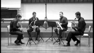 Cuarteto Skirion - Suite for Saxophone Quartet - P. Creston. III. Pastorale