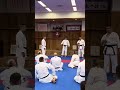 watanabe sensei demonstrating yoko geri keage yoko geri kekomi with the same leg