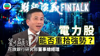 TVB財經演義｜「 電力股能否重拾強勢？ 」花旗銀行研究部董事總經理劉顯達｜(繁／簡字幕)｜無綫新聞 ｜TVB News