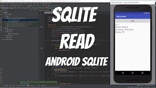 Android SQLite Tutorial 62 - SQLite Read