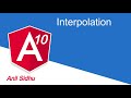Angular 10 tutorial #5 Interpolation