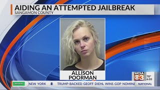 Springfield woman sentenced for aiding attempted jailbreak