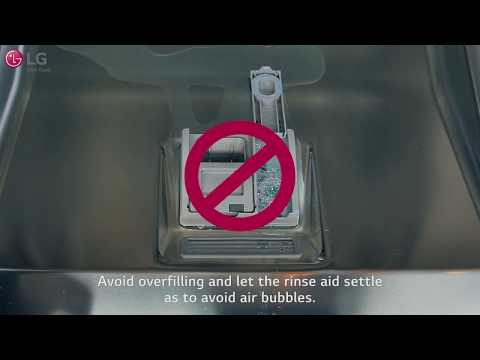 LG Dishwasher - How to Use Rinse Aid LG Dishwasher - How to Use Rinse Aid