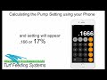 fertigation rate calculation for l500 by turf feeding systems