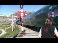 train travel norway departure bergensbanen from finse to bergen