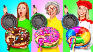 Me vs Grandma Cooking Challenge | Crazy Ideas To Cook by Multi DO Challenge