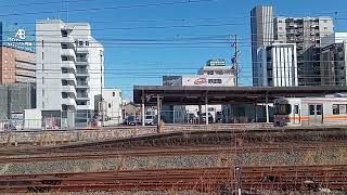 岡崎駅 313系1000番台J11編成元B1編成 折返し普通岐阜行き 発車