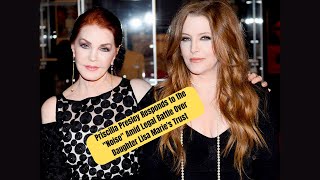 Priscilla Presley Responds to the "Noise" Amid Legal Battle Over Daughter Lisa Marie's Trust #shorts