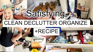 CLEANING MOTIVATION ORGANIZING // room cleaning and organization motivation