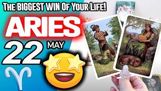 Aries ♈IT’S COMING! 👀The BIGGEST WIN Of Your Life!💰🆙 horoscope for today MAY 22 2026 ♈ #aries tarot