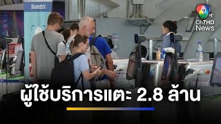 ทอท.คาด ! วันหยุดยาวช่วงปีใหม่ ผู้ใช้บริการแตะ 2.8 ล้านคน | ข่าวภาคค่ำ