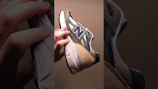 New Balance 990v3 Grey Blue Olive 綠棕色 NB990 聯名款 新百倫總統復古慢跑鞋 M990TO3 莆田鞋貨源 微信dt8562