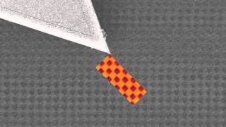 SuperFlat insitu AFM - imaging a calibration sample