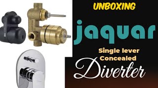 #Jaquar #Diverter | Single lever concealed Diverter | Hot\u0026 Cool mixerset #unboxing video