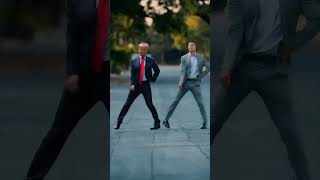 AIが作ったドナルドトランプとイーロンマスクのダンス動画