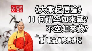 《大乘起信論》11 如來藏-惟曦法師主講(有板書含幕)