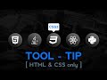 Awesome Tooltips by HTML and CSS | CSS Text Tooltip Hover Effect
