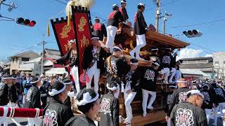 【HD高画質】岸和田だんじり祭 中之濱町 だんじり 2 令和4年 2022年‎9月‎4‎日